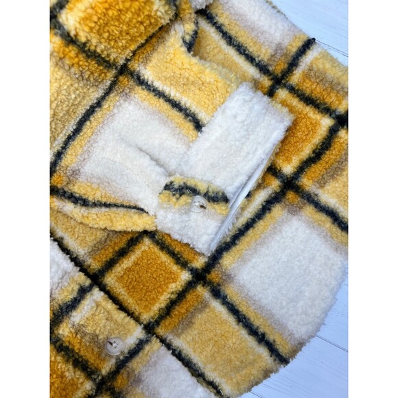 Bandier Sherpa Jacket Women's Plus XXL Yellow Sincerely Jules X Aspen Sherpa B2 - Picture 11 of 12